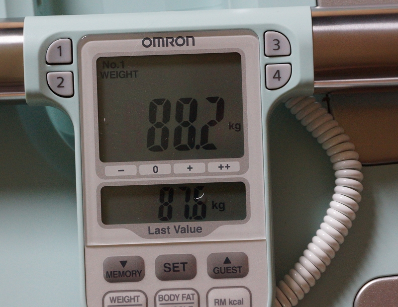 Omron BF511 Test dritte Messung