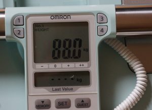 Omron BF511 Test erste Messung