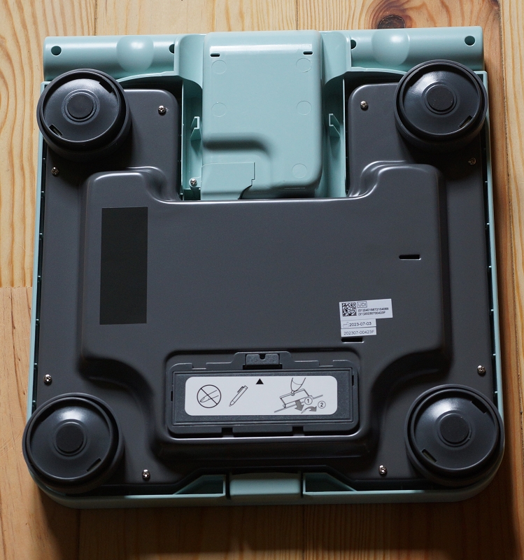 Omron BF511 Unterseite