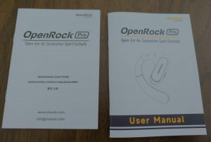 OpenRock Pro Kopfhörer Bedienungsanleitungen