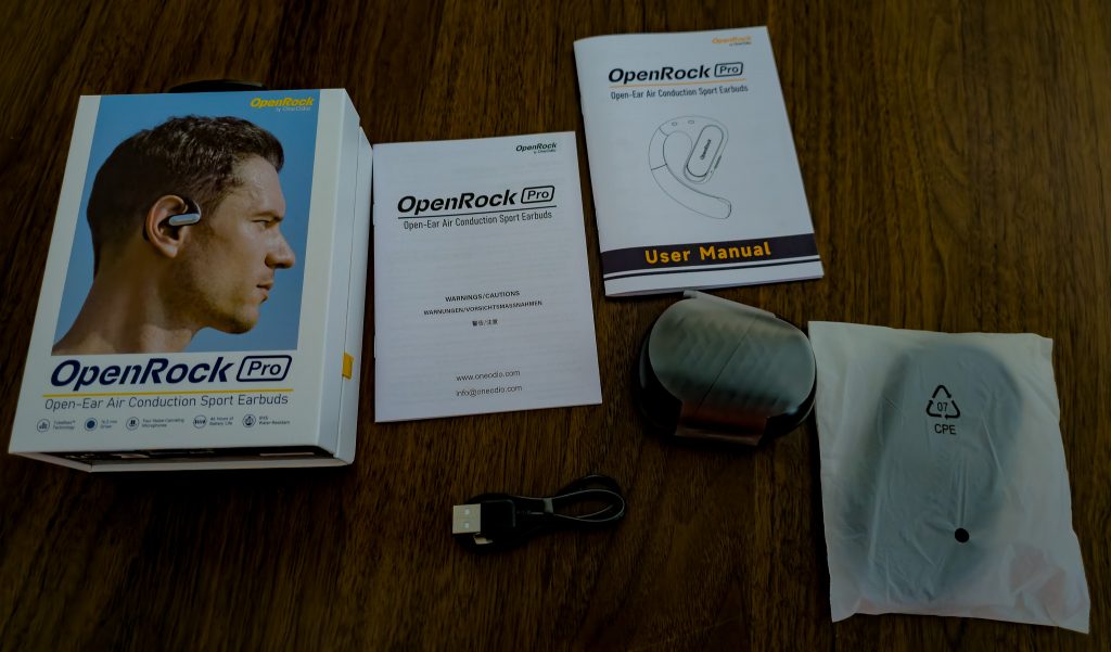 OpenRock Pro Kopfhörer Lieferumfang