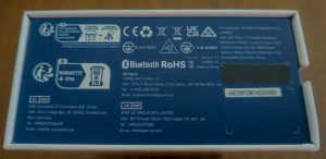 OpenRock Pro Kopfhörer Verpackung von oben
