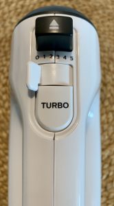 Philips HR3741:00 Handmixer Nahaufnahme Handgriff