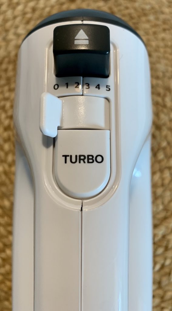 Philips HR3741:00 Handmixer Nahaufnahme Handgriff