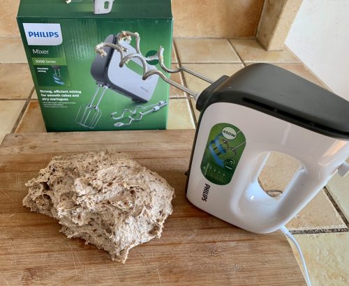 Philips HR3741:00 Handmixer fertiger Brotteig