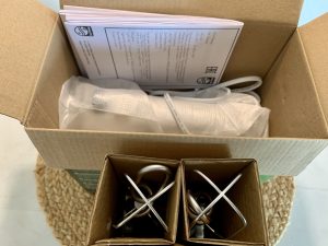 Philips HR3741:00 Handmixer im geöffneten Karton