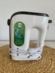 Philips HR3741:00 Handmixer mit aufgewickeltem Kabel