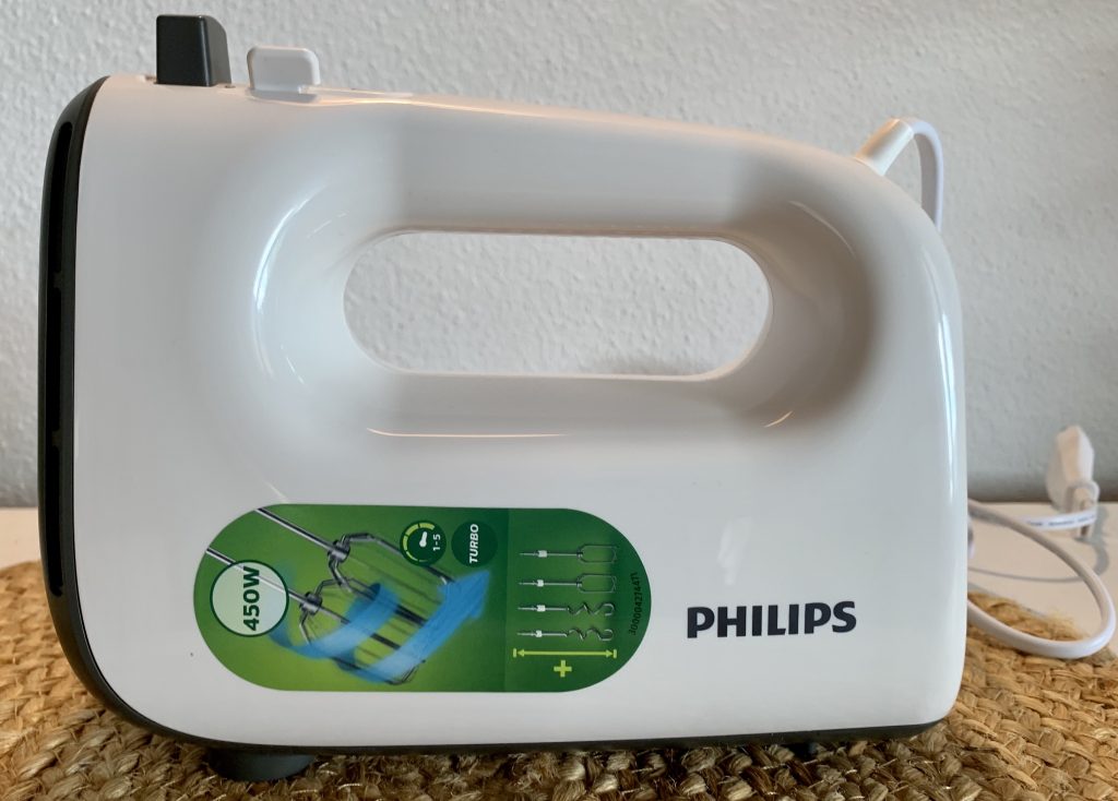 Philips HR3741:00 Handmixer von der Seite