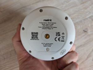 Reolink Argus PT Ultra Überwachungskamera von unten