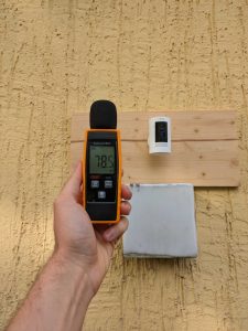 Ring Stick Up Cam Battery Überwachungskamera Lautstärkentest der Sirene