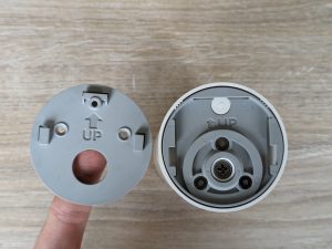Ring Stick Up Cam Battery Überwachungskamera von unten v2
