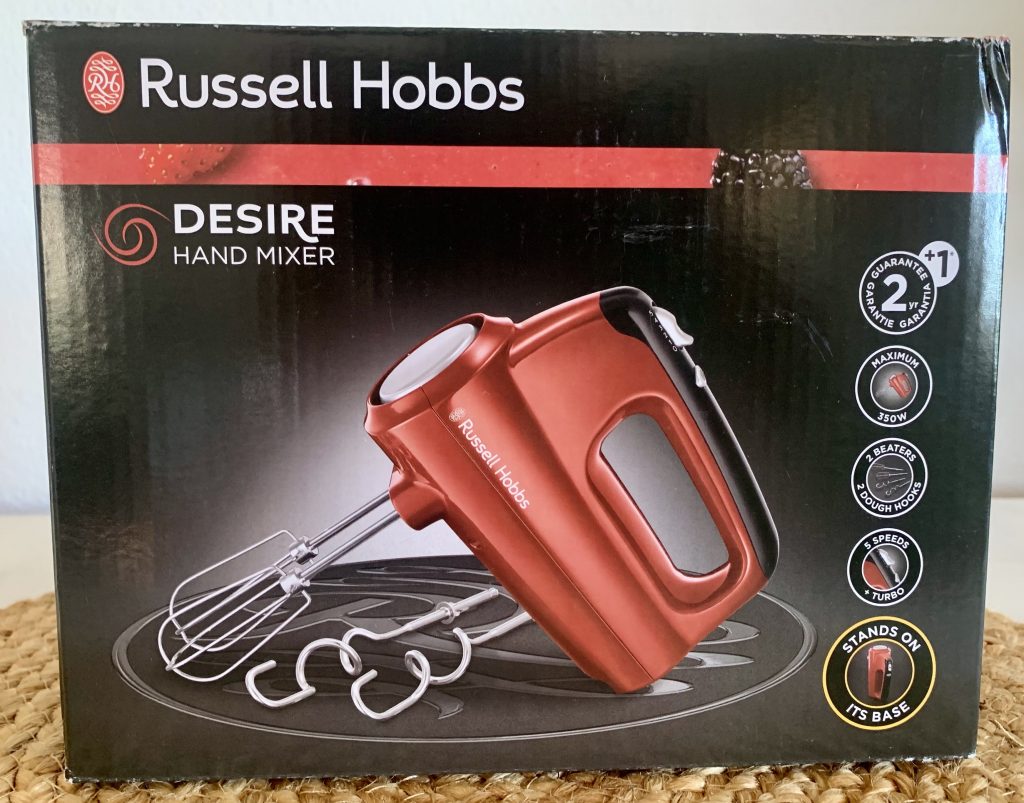 Russell Hobbs 24670-56 Handmixer im Karton von vorne