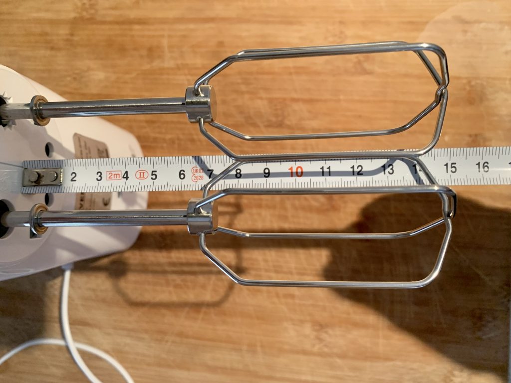 SEVERIN HM 3820 Handmixer Länge der Rührbesen