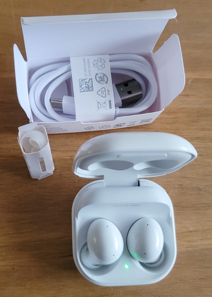Samsung Galaxy Buds 2 Kopfhörer Lieferumfang