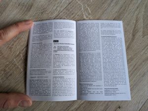 Sicherheitshinweise der Ring Spotlight Cam Pro Überwachungskamera geöffnet