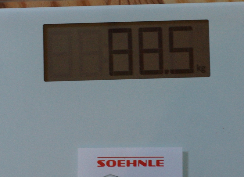 Soehnle Style Sense Comfort 100 Ziffern auf Display