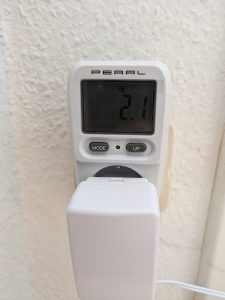 Stromverbrauch der Netatmo Welcome Überwachungskamera