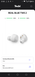 Teufel Real Blue TWS 2 Kopfhörer Screenshot 1