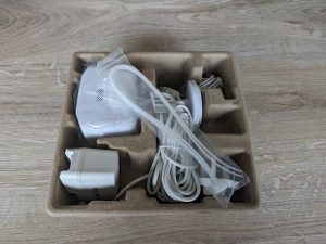 Verpackung der D-Link DCS 8620L Überwachungskamera geöffnet zweite Ansicht