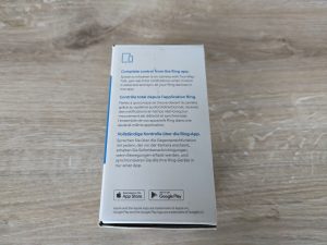 Verpackung der Ring Stick Up Cam Battery Überwachungskamera v2