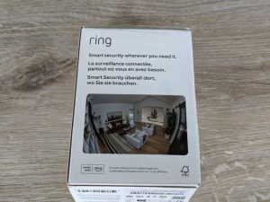 Verpackung der Ring Stick Up Cam Battery Überwachungskamera v3