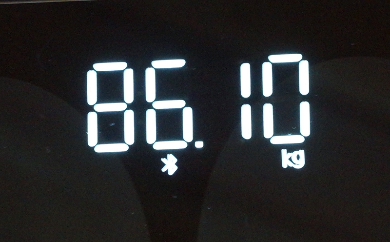 Vitafit Personenwaage LED-Anzeige