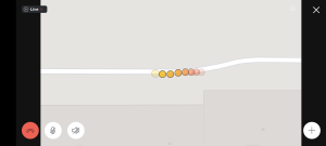 Vogelperspektive der Ring Stick Up Cam Pro Überwachungskamera im Vollbild ohne Vorschau
