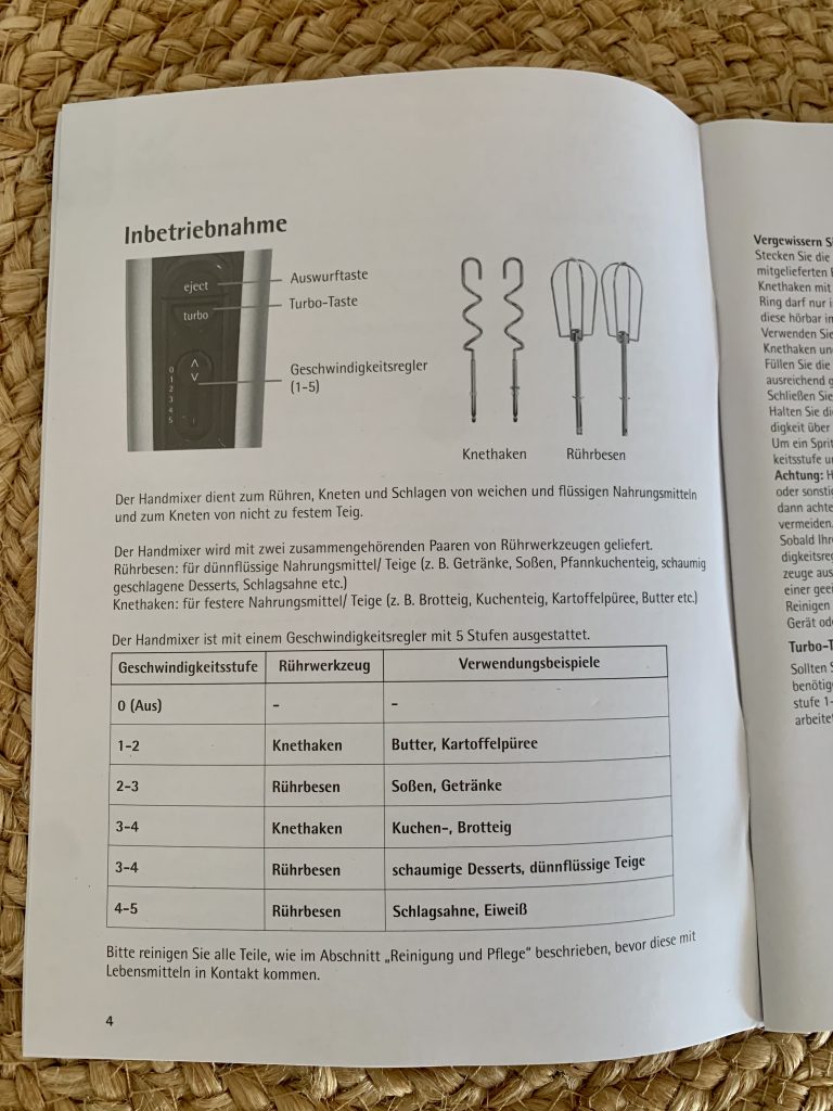 WMF Kult X Edition Handmixer Bedienungsanleitung