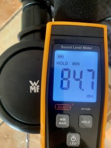 WMF Kult X Edition Handmixer Lautstärke in Dezibel