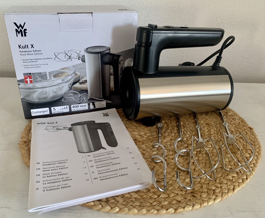 WMF Kult X Edition Handmixer ausgepackt mit Zubehör