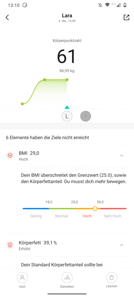 Xiaomi Mi Smart Scale 2 Test App