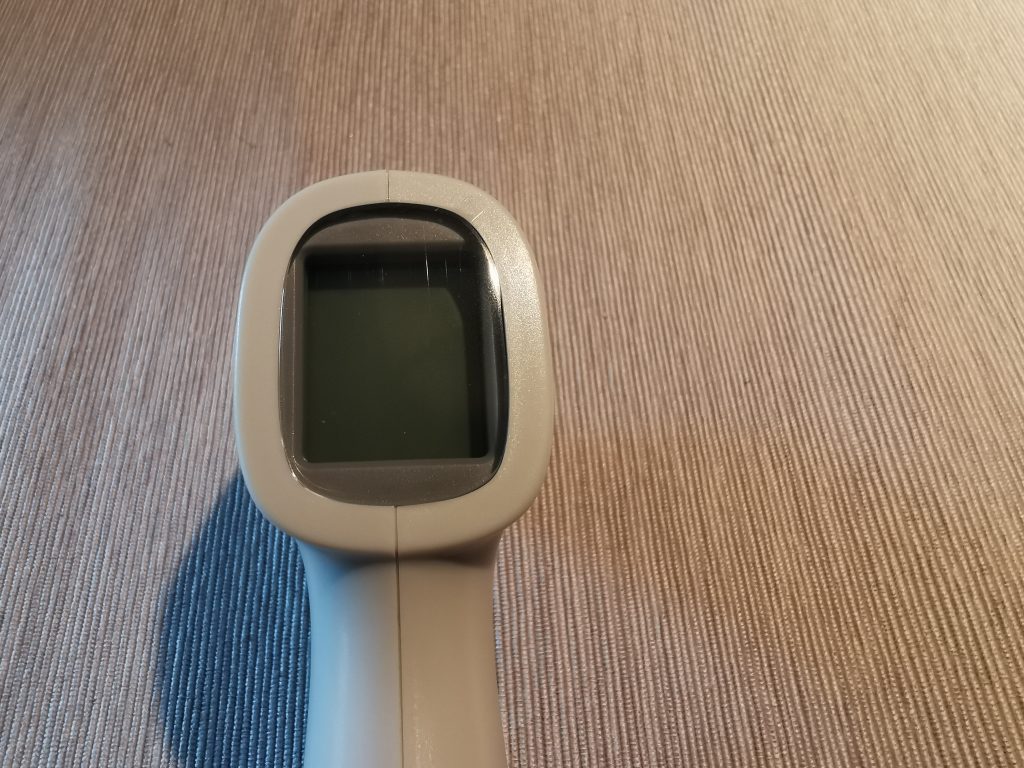 medisana TM A79 Stirnthermometer Display ausgeschaltet