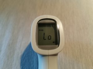 medisana TM A79 Stirnthermometer Display unbeleuchtet