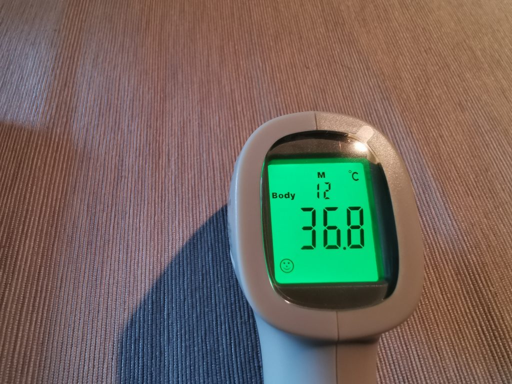 medisana TM A79 Stirnthermometer Messwert