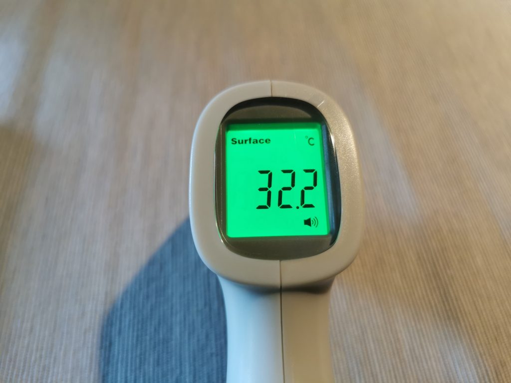 medisana TM A79 Stirnthermometer Objekttemperatur
