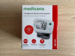 Medisana BW 335 Handgelenk-Blutdruckmessgerät Verpackung