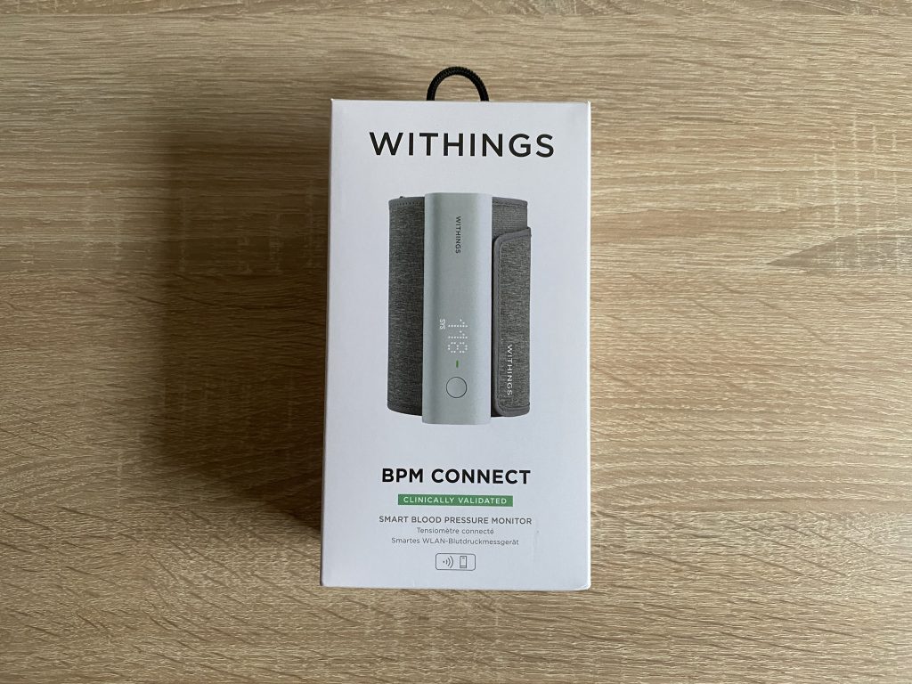 Withings BPM Connect Oberarm-Blutdruckmessgerät Verpackung 1