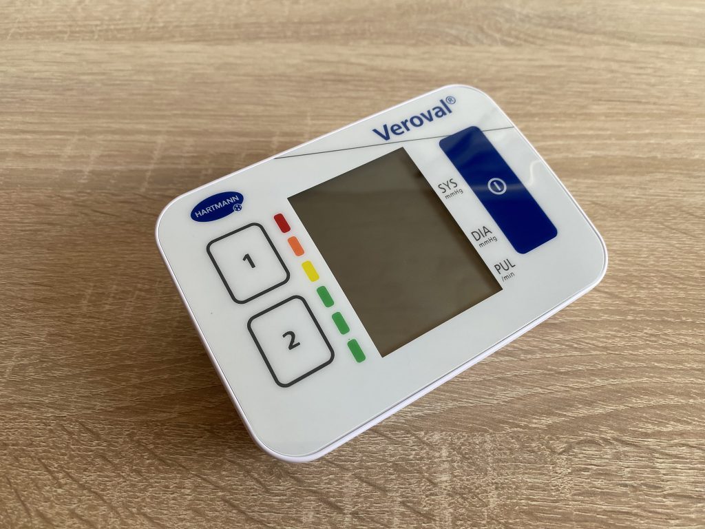 Veroval Compact Oberarm-Blutdruckmessgerät Vorderseite