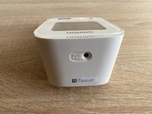 Omron M3 Comfort Oberarm-Blutdruckmessgerät Rückseite