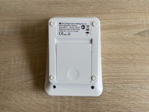 Sanitas SBM 21 Oberarm-Blutdruckmessgerät Rückseite