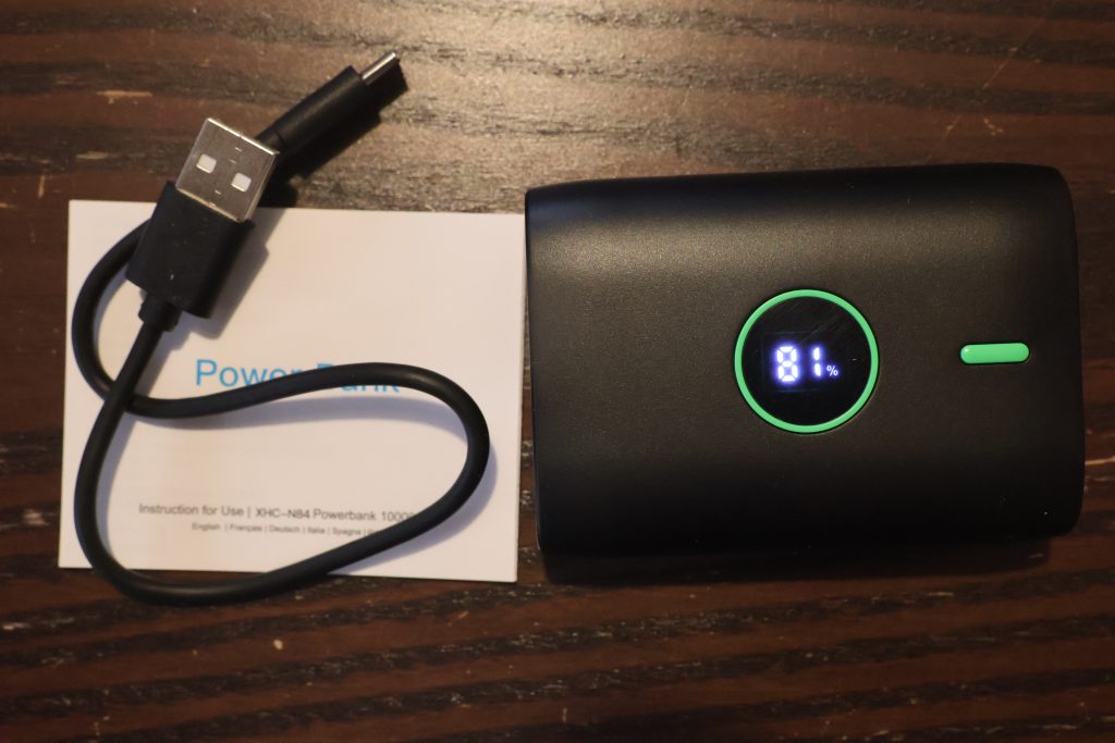 Bogseth Powerbank mit Zubehör