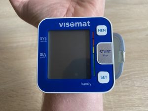 Visomat handy Handgelenk-Blutdruckmessgerät am Handgelenk