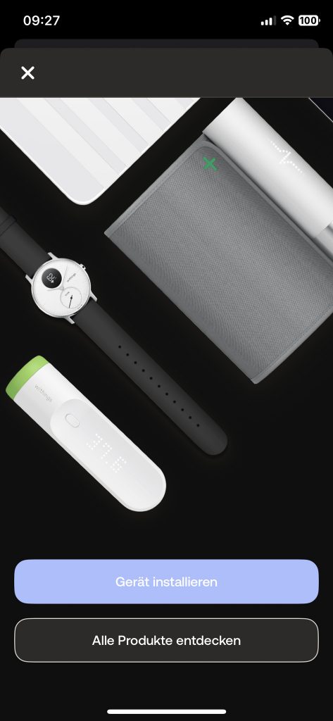 Withings BPM Connect Oberarm-Blutdruckmessgerät App Koppeln 1