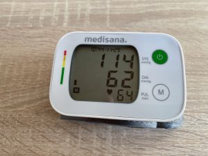 Medisana BW 335 Handgelenk-Blutdruckmessgerät Ergebnis letzte Messung
