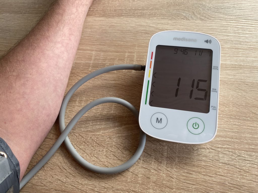Medisana BU 535 voice Oberarm-Blutdruckmessgerät Blutdruckmessung