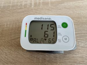 Medisana BW 335 Handgelenk-Blutdruckmessgerät Ergebnisse Mittelwert aller Messungen