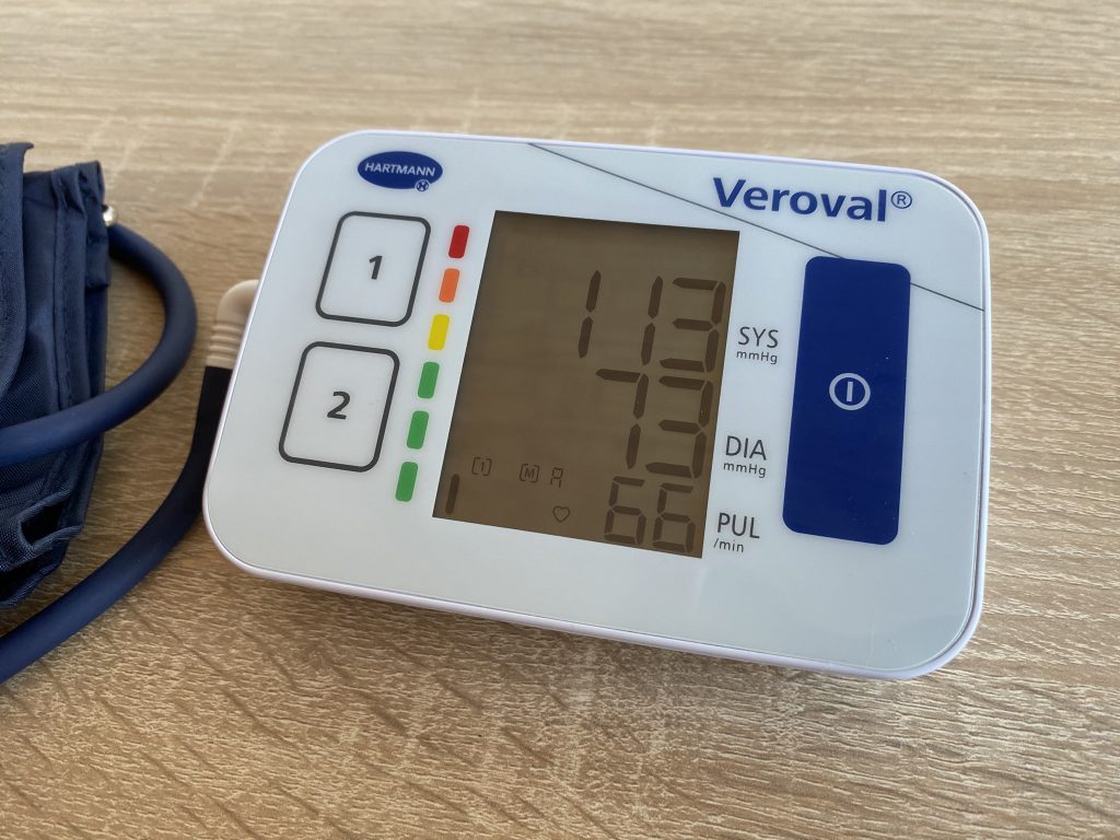 Veroval Compact Oberarm-Blutdruckmessgerät Ergebnisse Durchschnitt