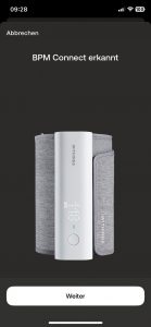 Withings BPM Connect Oberarm-Blutdruckmessgerät App Koppeln 5