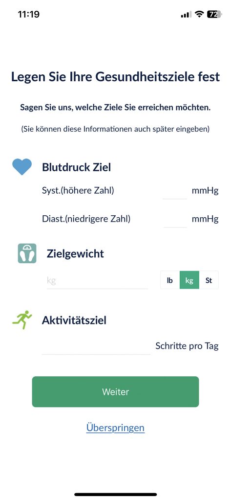 OMRON RS7 Intelli IT Handgelenk-Blutdruckmessgerät Einrichtung App 3