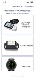 OMRON RS7 Intelli IT Handgelenk-Blutdruckmessgerät App Kopplung 1